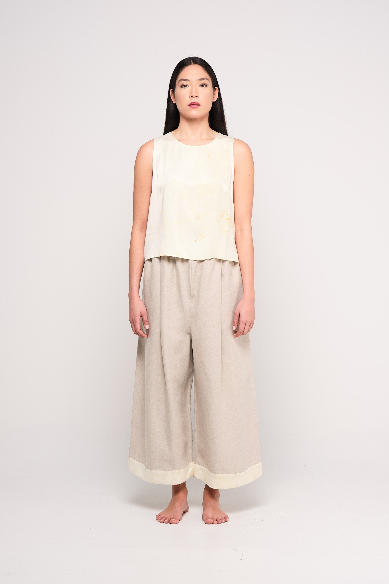 Chamomile satin top