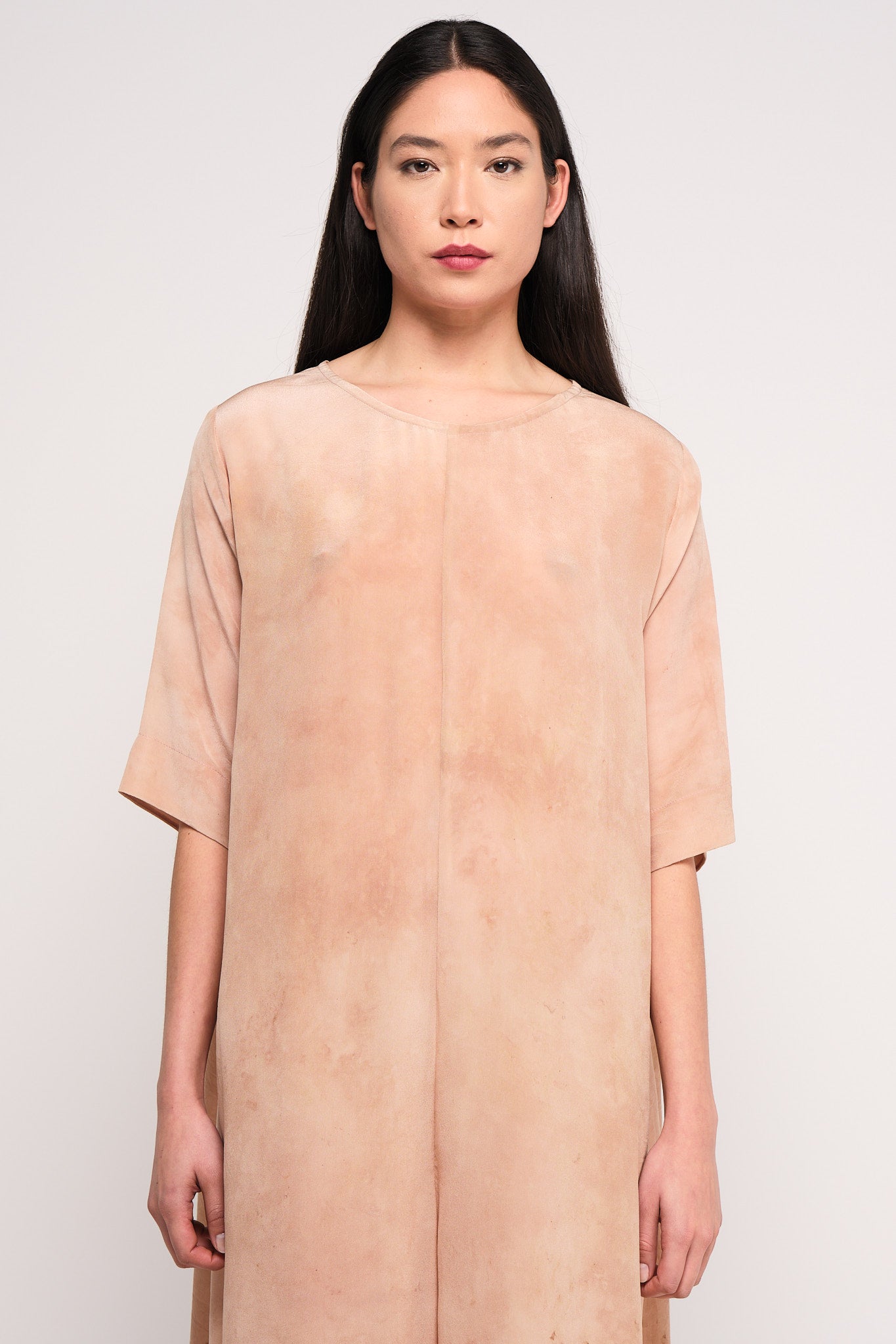 Hibiscus silk oversized jumpsuit